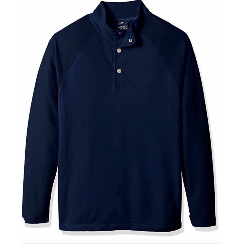 Charles River Apparel Pullover Sz Large Navy Blue